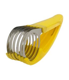 055131 Banfluxion Pp Stainless Steel Fruit Divider Banana Sausage Slicer Cutter Kitchen Tools