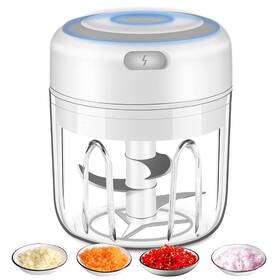 Banrin 762221855721 Mini Garlic Chopper Portable Food Processor Vegetable Onion Mincer