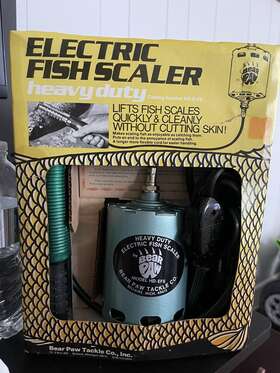 77700 Bearpaw Bear Paw Electric Fish Scaler Hd-e-fs Heavy Duty New