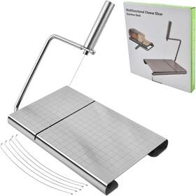 Be0005 Bectyton Stainless Steel Cheese Slicer For Block Adjustable Thickness