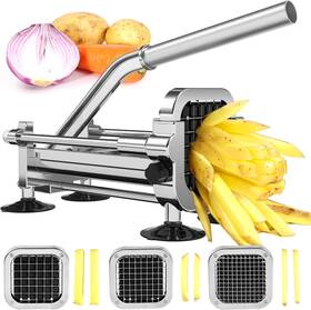 Befano 445011331355 French Fry Cutter Stainless Steel Potato With 1/2 Inch 3/8