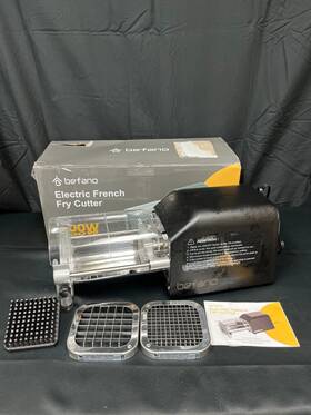Pc0801 Befano Black Silver 120v 300w Powerful Motor Electric French Fry Cutter