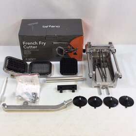 Stj-03 Befano Silver Ergonomic Mechanics Stainless Steel French Fry Cutter