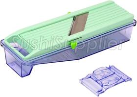 Benriner 445027468472 Mandoline Slicer With Collection Tray And 4 Blades Japanese Stainless