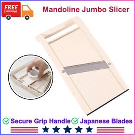 4902688 Benriner Mandoline Jumbo Slicer Japanese Stainless Steel Blade Wide Vegetable Cutter