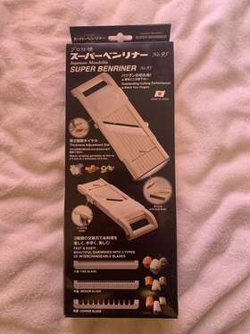 Bn-95 Benriner Super No 95 Japanese Mandoline Vegetable Slicer Ultra Sharp Mandolin