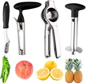 5823789320 Best Cute Shop Premium Pineapple Corer Slicer Tool Core Upgraded Blade Thicker Reinforced Stee