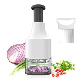 Bestqueen 762730228351 Vegetable Chopper Pro Food With Stainless Steel Blade - Veggi