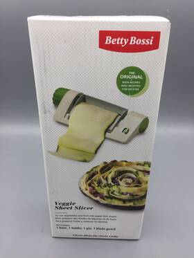 Bb65061 Betty Bossi Veggie Sheet Slicer - Vegetable Paper Thin Model