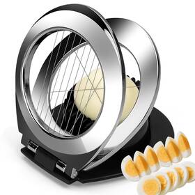 B077qp6gks Bibury Egg Slicer For Hard Boiled Eggs Heavy Duty Cutter 3-in-1 Stainless Ste