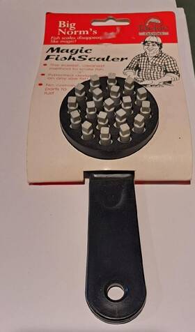 88111 Big Norms Magic Fish Scaler - New Less Mess Free Shipping