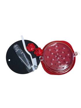 Biggest Blessings 796520848962 Chicken Breast Shredder Tool Twist With Brush And Fork Visible Meat Machine