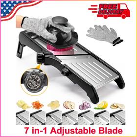 81067102 Bingbing Food Slicer For Kitchen Adjustable Stainless Steel Mandoline Vegetable