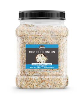 Birch & Meadow 195507028029 Chopped Onion 1.5 Lb Cut Dried For Soups Casseroles Versatile Ingredient