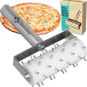 2022-10-12win Boltcorrse Professional Pizza Dough Docker Stainless Steel Roller With Spikes Past