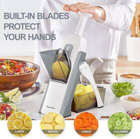 333330 Branded Potato Safe Mandoline Slicer For Kitchen Adjustable Multi Purpose
