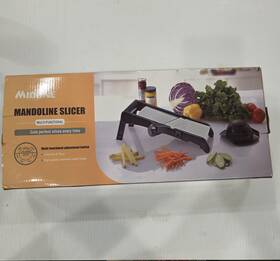65124 Branded 7-in-1 Stainless Steel Mandoline Vegetable Food Slicer For Kitchen Adjustable