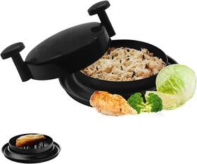 Ax008 Branded01 Chicken Shredder Meat Shredding Tool With Handles And Non-skid Ba