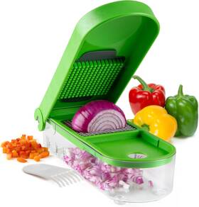 Ps-3000 Branded01 Prepworks Onion Chopper Green/white Standard For Quick And Easy Dicing C