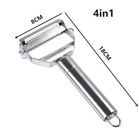 Pyb010-1 Branded01 Multifunctional Vegetable Chopper 4 In One Handle Food Grate New
