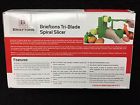 Brieftons Kitchen Series Tri-blade Spiral Slicer Green 820103271790