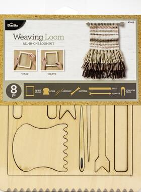 Rectangle-7 Bucilla 49108 3 Pack - All-in-one Loom Tool Kit Inch X6