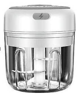 Buildec 748998898598 Garlic Chopper 250ml Mini Grinder Portable Veggie Mas