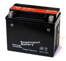In-143z7 Bulbsandbatteries 10 Ah Sealed Lead Acid Batt. Nut Bolt Connector - Each