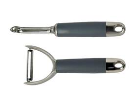 By-p-2 Byvov Zinc Alloy Peeler Set 2 Pieces Ergonomic Kitchen Tools For Fruits And Vegetabl