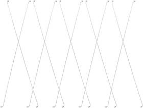 14.00x0.10x0.10cm Cabilock 09n01qcyl16fhfx7 Cheese Slicer Wire 10pcs Replacement Silver