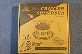 Hs-240801 Casa Kitchen Gadget Hs240801 Black Chicken Meat Shredder With Cleaning Brush Nib