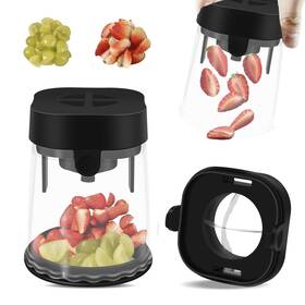 Cehnceh 975774464782 Fruit Slicer Cup Strawberry - Tomato Grape Cutter Egg Slicers