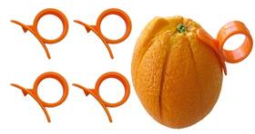 Chef Craft 793842058987 4 Round Citrus Fruit Peelers By