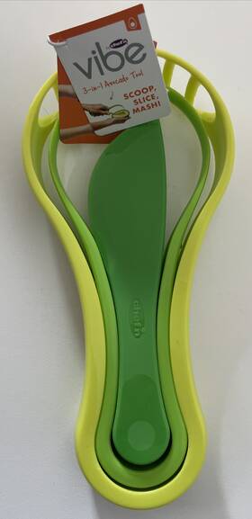 Chefn 838485023197 Chefftn Vibe 3 In 1 Avocado Tool Scoop Slice And Mash