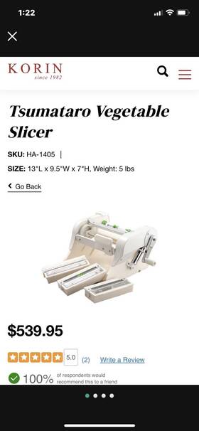 Ctm05 Chiba Tsumataro Vegetable Slicer