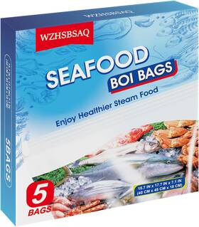 Bags5 China-wzhsbsaq Seafood Boiling Bags Extra Large For Fish Crab Shrimp