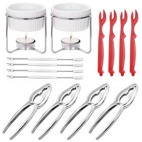 Cleabanke 453584472628 Crab Crackers And Tools Set Of 4 14 Pcs Lobster Picks With