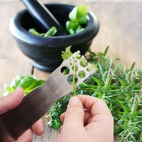 Cobata 743307611448 Stainless Steel Herb Stripper Kale And Stripping Tool/vegetable Leaf Rem
