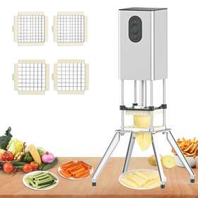Coma 753557204000 Electric French Fry Cutter Vegetable Chopper For Potato Machine Stainless Steel