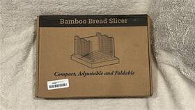 Wd-0719-l Comfify Bamboo Wood Compact Foldable Bread Slicer