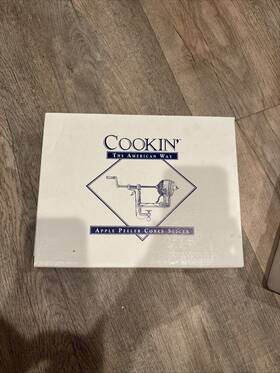 260356 Cookin The American Way Cookinft Apple Corer Peeler Slicer No. - Nib Unused