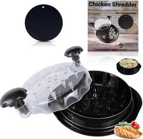 Ccstlb1.1 Couzy Chicken Shredder Tool Twist Large Premium Meat For Pork Beef Ergonomic Base