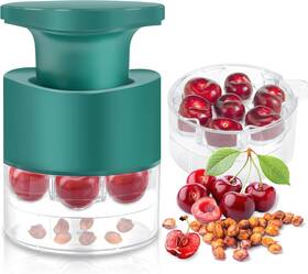 Cozzymore 744759661944 Cherry Pitter 7-hole Tool Quickly Multiple Cherries Seed Remover
