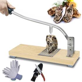 Cpbikan 624153747133 Oyster Shucker Clam Opener Machine Adjustable Shuc