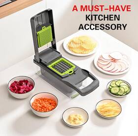 B0cgw621k3 Crafty Complete Vegetable Chopper 8-in-1 Veggie Slicer Cutter Food Dice - Hand Guard