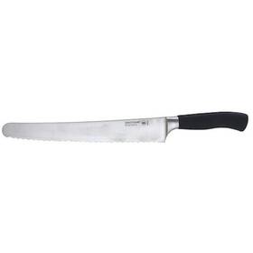 Kn122 Crestware Bread Knife Serrated 10 Inch L Black