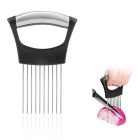 Byy0038 Creztail 1pc Onion Holder For Slicing Upgraded Stainless Steel Slicer Wi