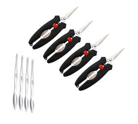 Criativo Live 757510919284 Seafood Scissors Lobster Crab Tools 4pcs And Lobste