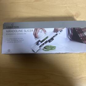 Crofton 099100063165 Mandoline Vegetable Slicer 5 Cutting Blades / Options Great Condition
