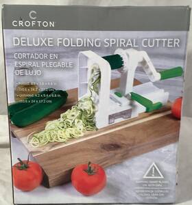 Crofton 099100074963 Deluxe Spiral Cutter With 3 Different Blades New - Open Box